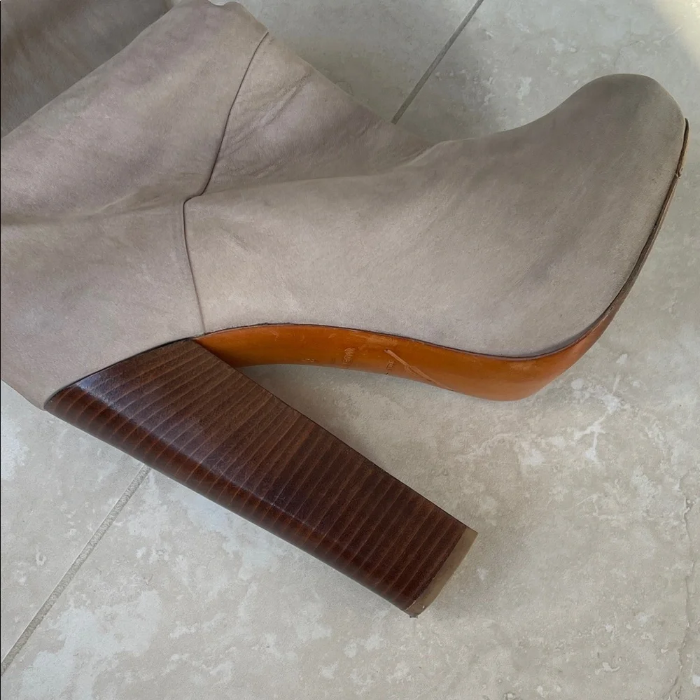 Brian Atwoood tall platform heeled boots size 8 - Picture 4 of 16